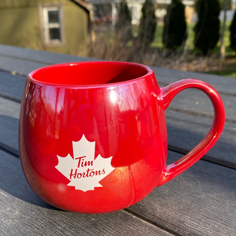 Tim Hortons Red Ceramic Mug 2020